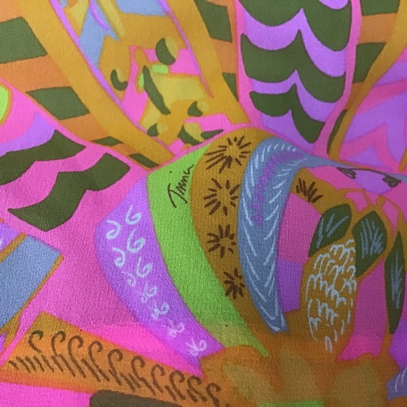 Trina Turk 20th Anniversary Silk Dress NWT Sz 4 - Picture 5 of 7